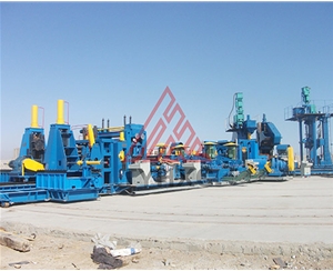 巴基斯坦φ426-2540X25.4mm中交集團(tuán)樁管機(jī)組，管長(zhǎng)30m